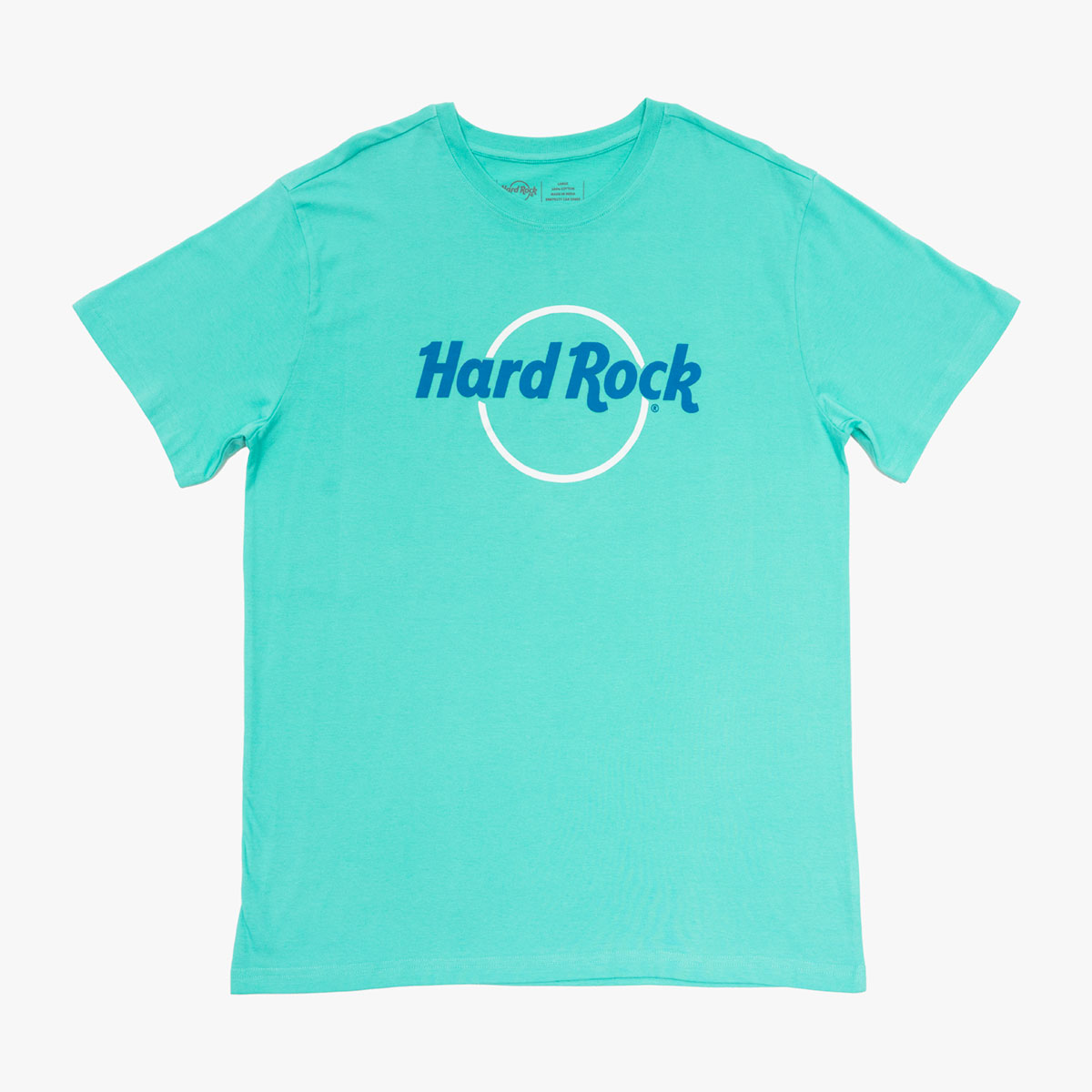 Adult Fit Pop of Color Tee in Teal image number 2
