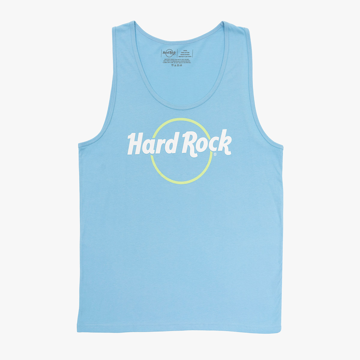 Adult Fit Pop of Color Tank  in Airy Blue image number 3