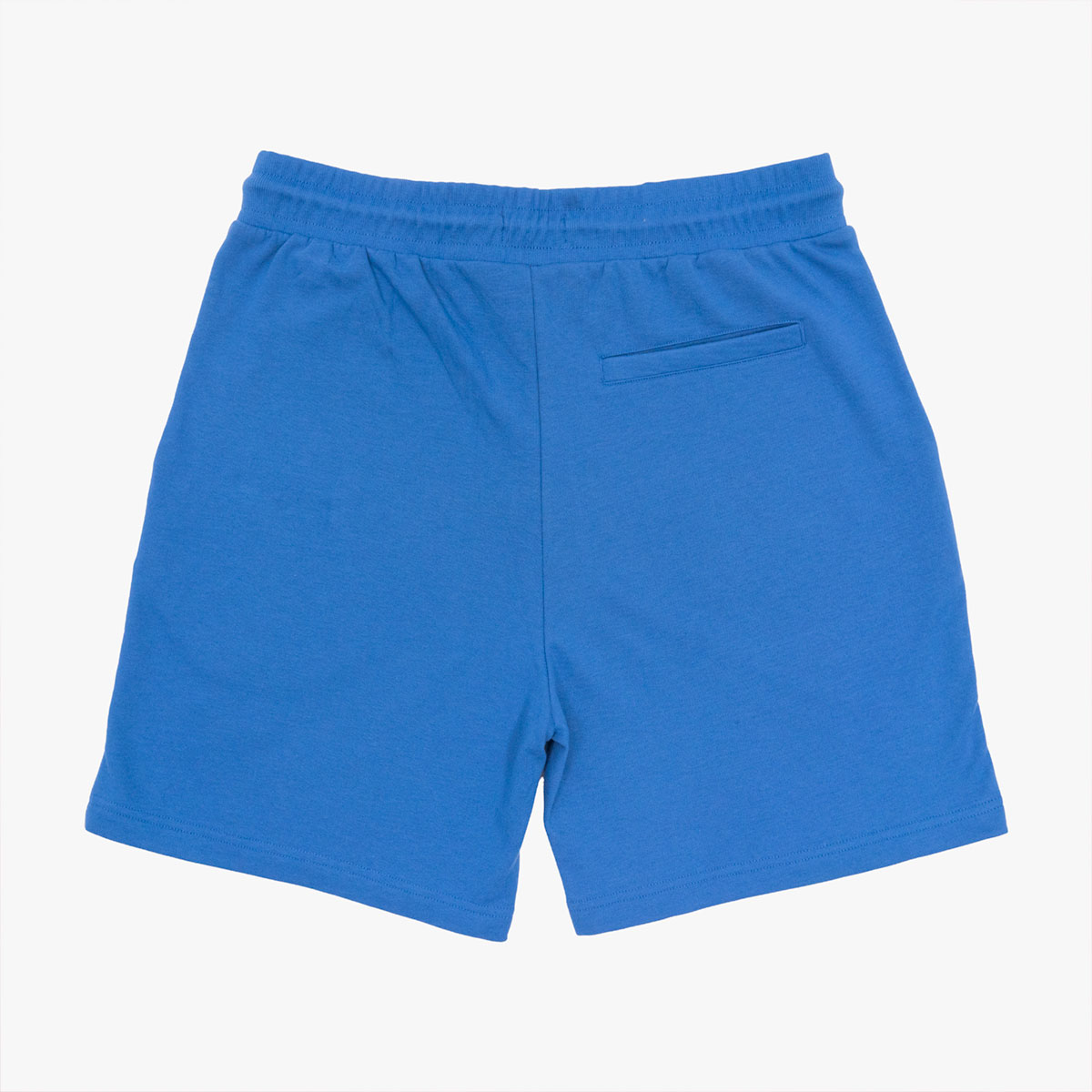 Adult Fit Pop of Color French Terry Shorts in Mid Blue image number 2